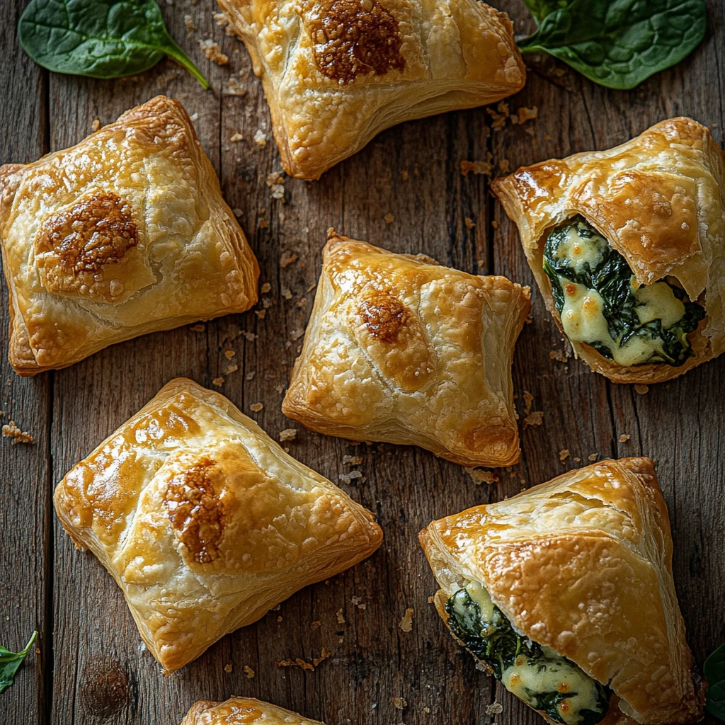 Mediterranean Spinach Stuffed Pastry