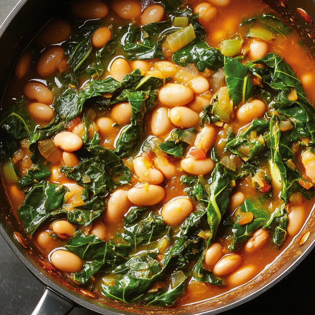 Mediterranean White Beans and Greens Recipe