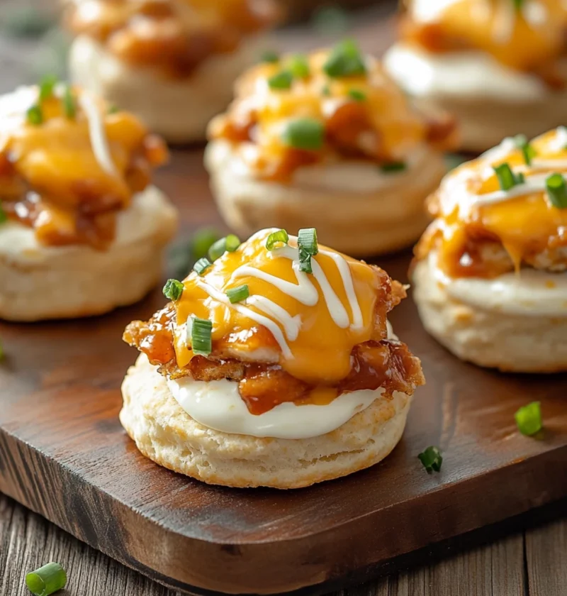 Mini Bbq Ranch Biscuit Melts Recipe