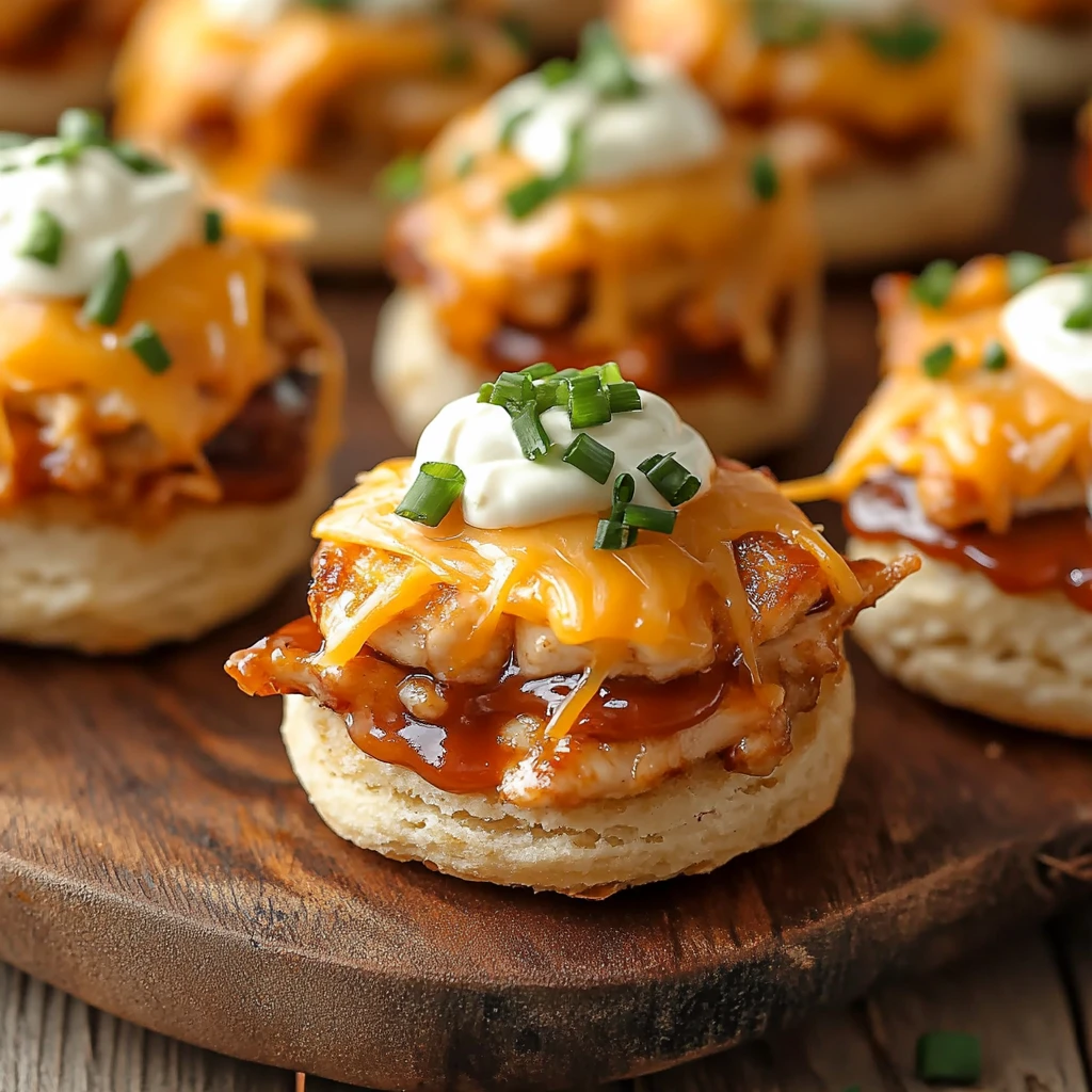 Mini Bbq Ranch Biscuit Melts Recipe