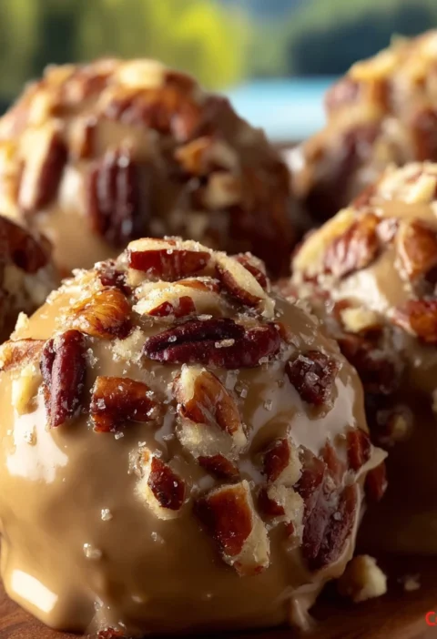 Nobake Pecan Pie Balls
