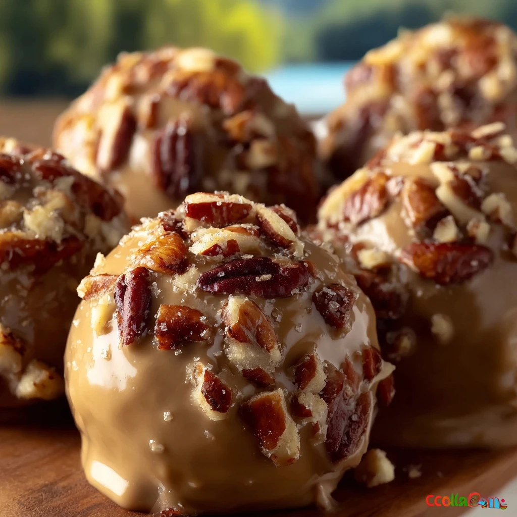 No-Bake Pecan Pie Balls