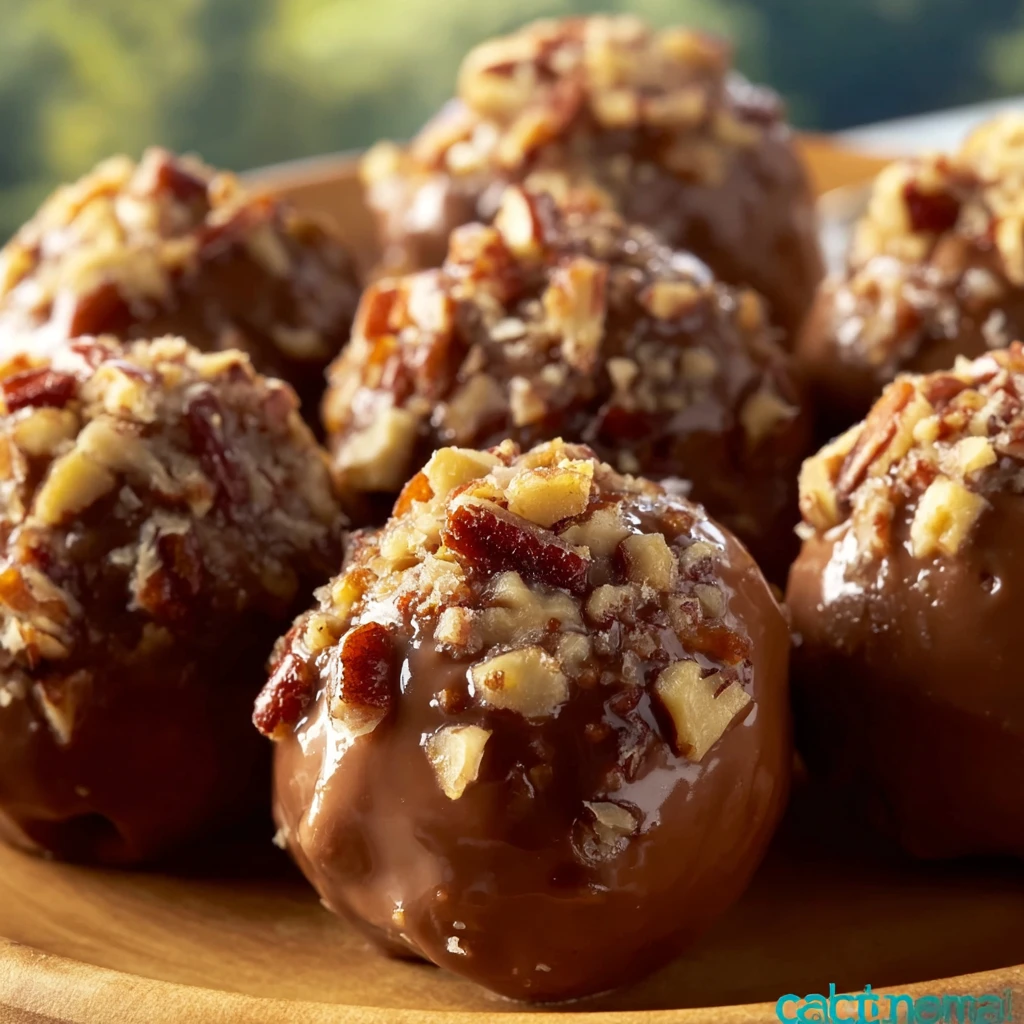 Nobake Pecan Pie Balls