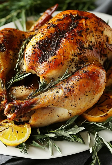 Ovenroasted Turkey Thanksgiving