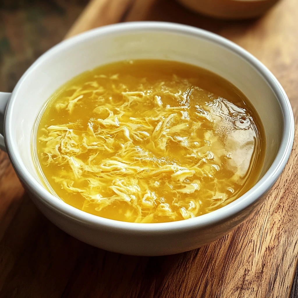 Egg Drop Soup Minutes Perfect Comfort Food