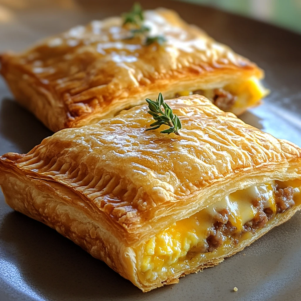 Savory Breakfast Pop Tarts Perfect Morning Meal