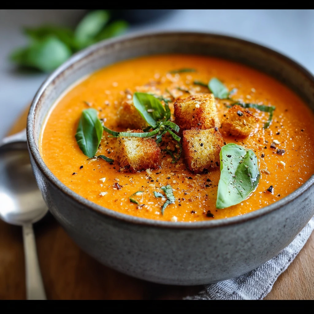 Roasted Carrot Soup Perfect Fall