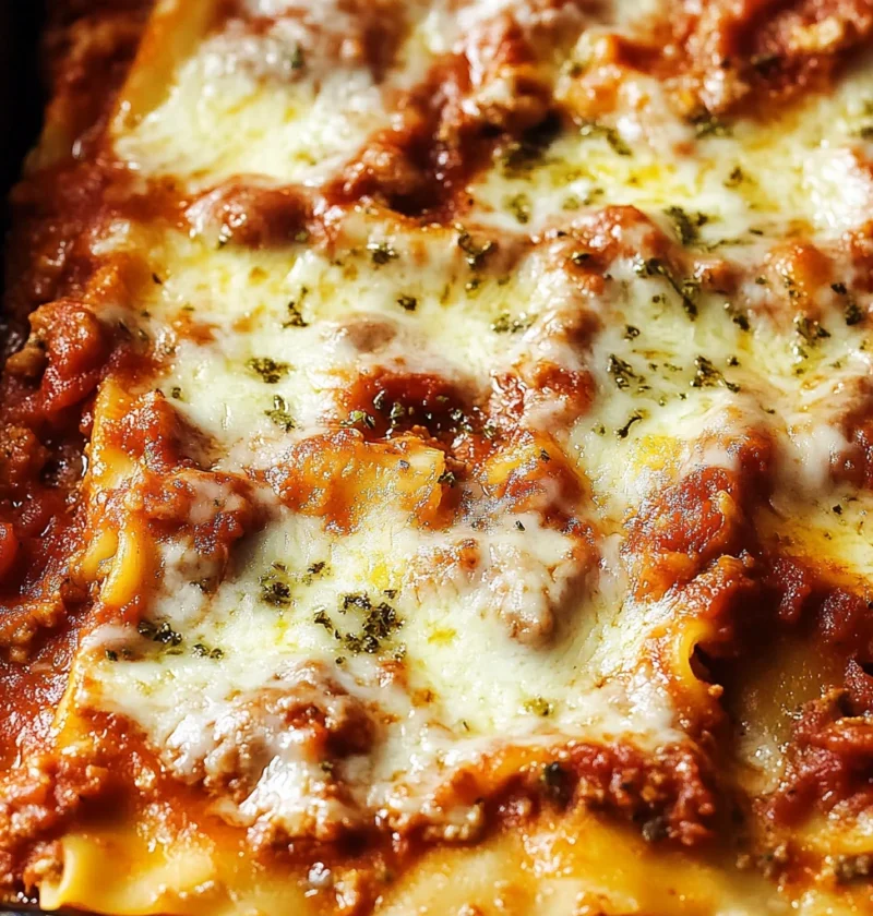 Sheet Pan Lasagna