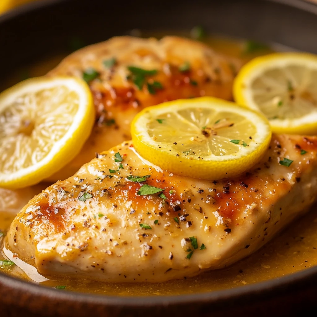 Slow Cooker Italian Lemon Chicken