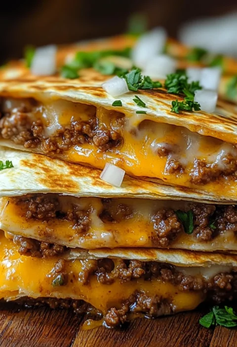 Smashburger Quesadillas Juicy Beef Melty Cheese Delight