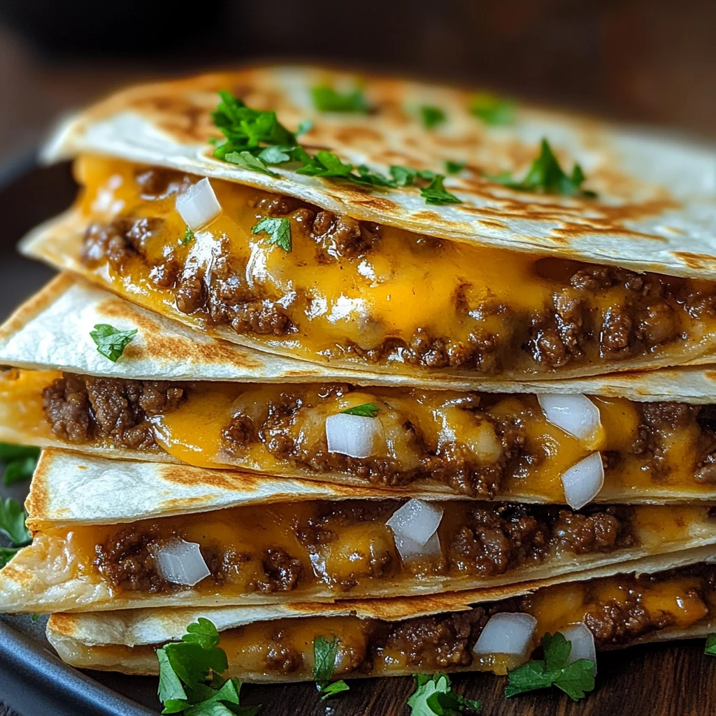 Smashburger Quesadillas Juicy Beef Melty Cheese Delight
