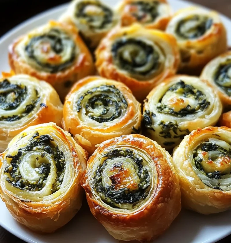 Spinach Dip Pinwheels Delicious Bitesized Appetizer