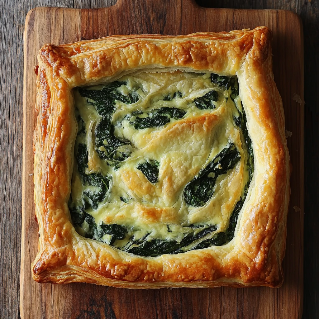 Spinach Feta Puff Pastry