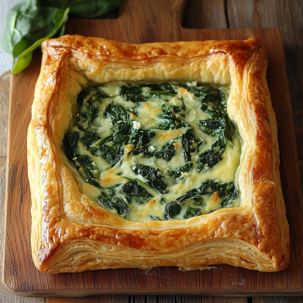 Spinach Feta Puff Pastry