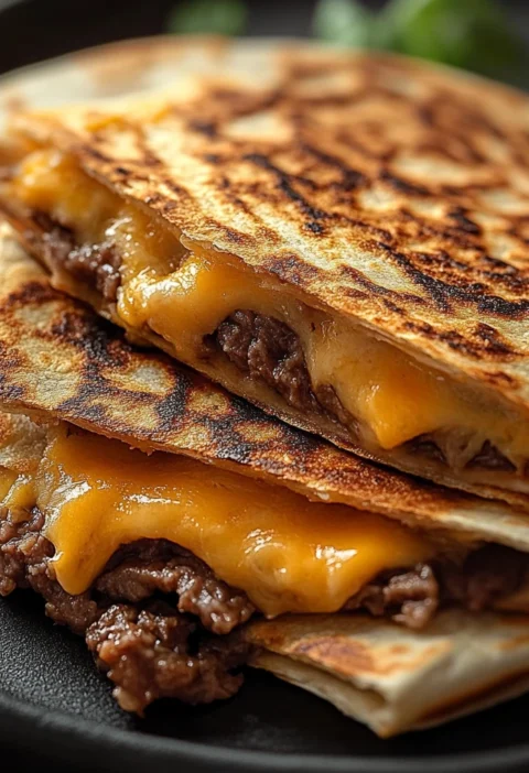 Steak Cheese Quesadillas