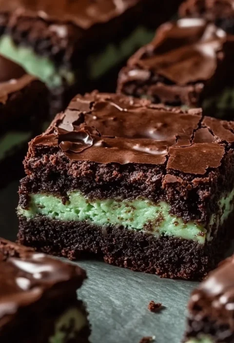 Mint Chocolate Brownies Youll Ever Make