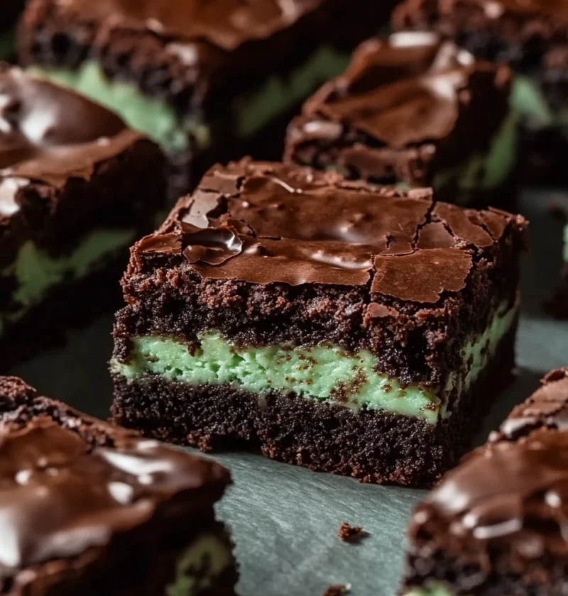 Mint Chocolate Brownies Youll Ever Make