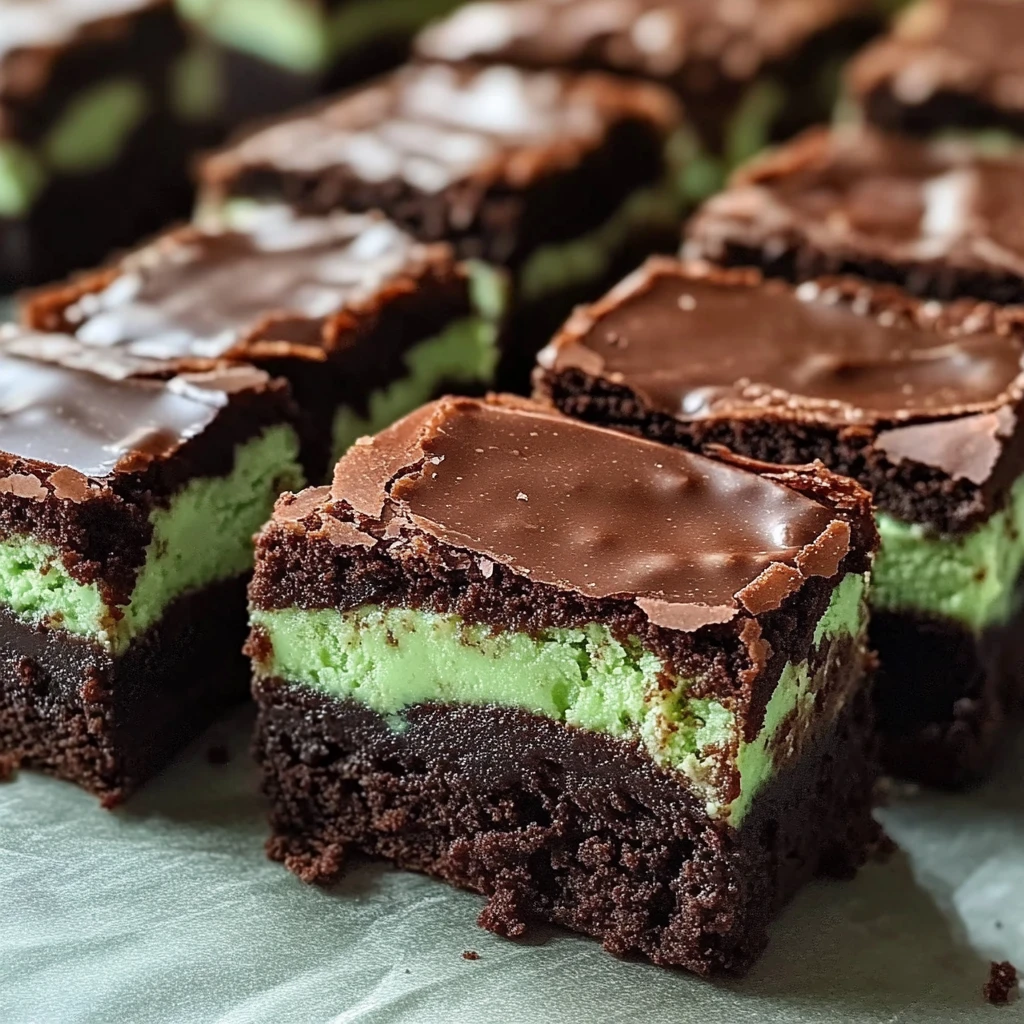 Mint Chocolate Brownies Youll Ever Make