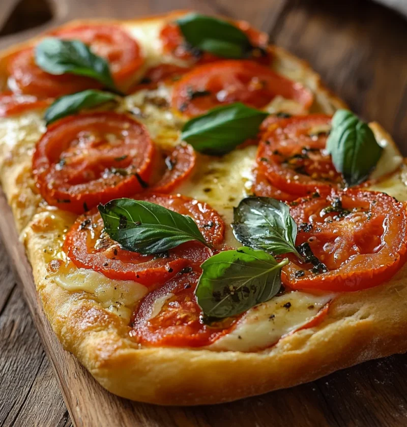 Tomato Basil Garlic Bread