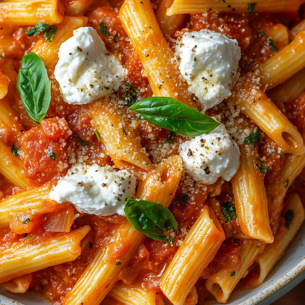 Tomato Ricotta Pasta