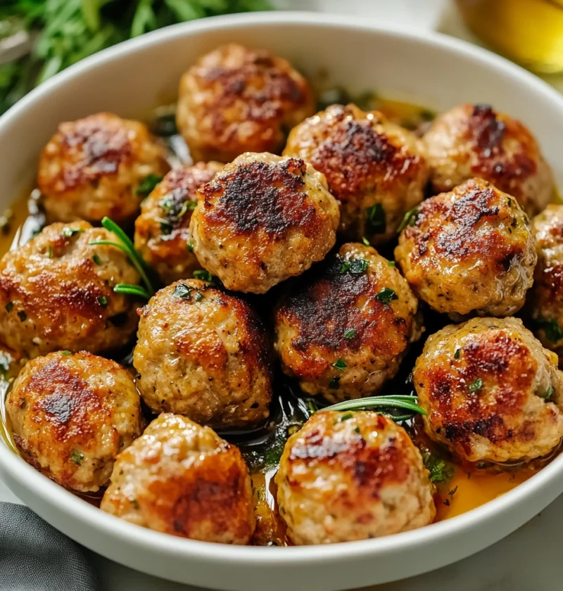 Turkey Meatballs Meal Big Flavor