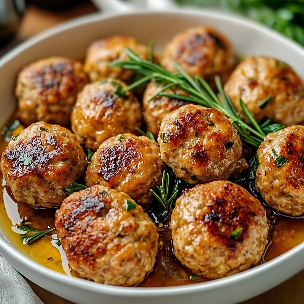 Turkey Meatballs Meal Big Flavor