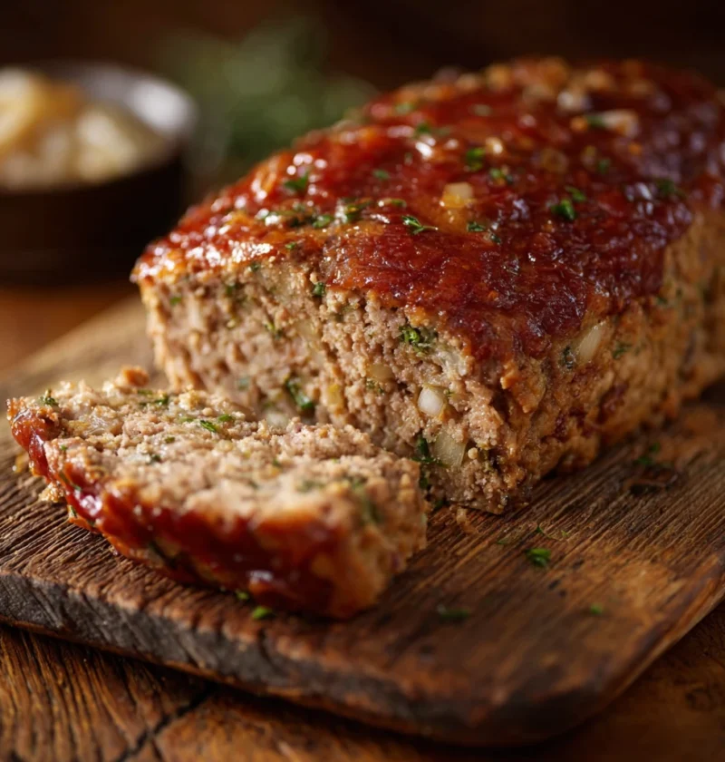 Turkey Stuffing Meatloaf