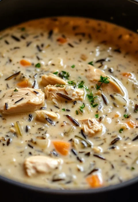 Turkey Wild Rice Soup