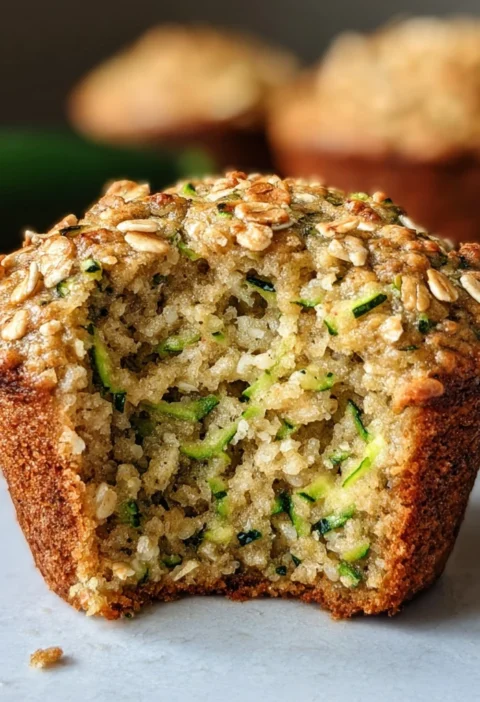 Zucchini Oatmeal Muffins 10minute Moist Magic