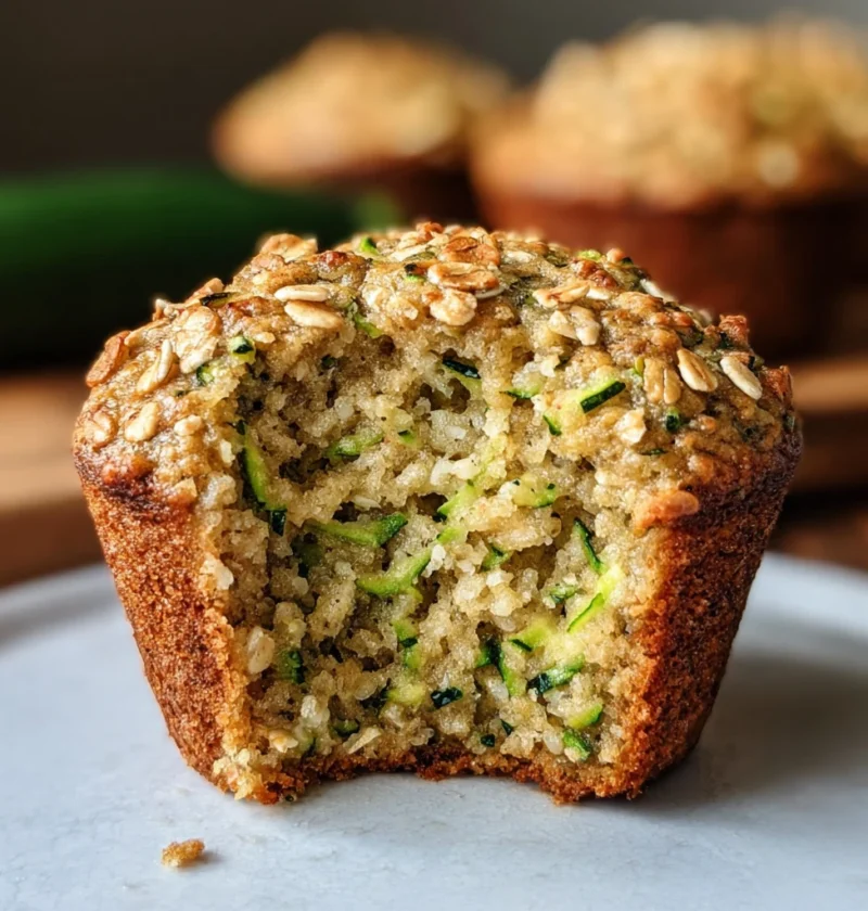Zucchini Oatmeal Muffins 10minute Moist Magic