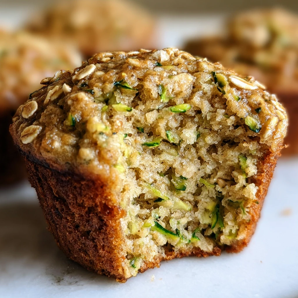 Zucchini Oatmeal Muffins 10minute Moist Magic