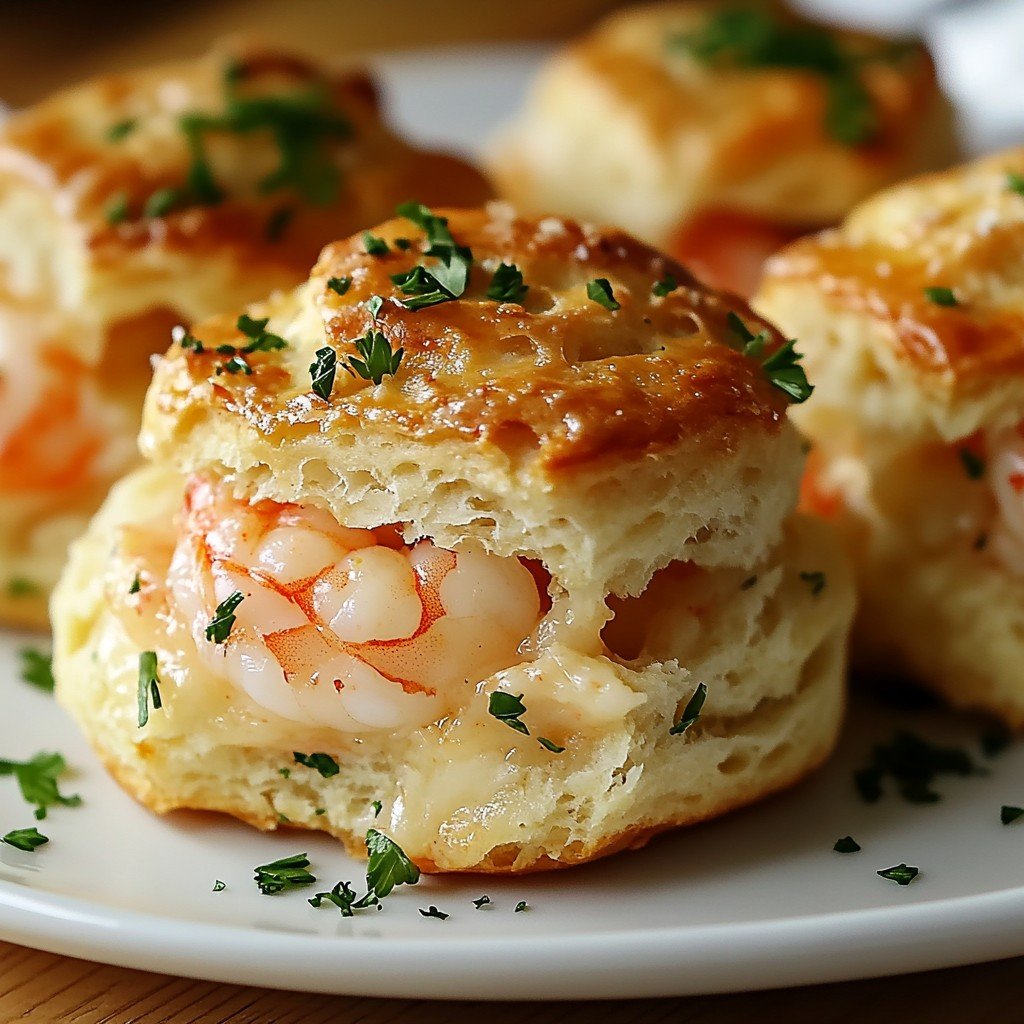 15-Minute Shrimp & Crab Biscuit Melts That Disappear Fast