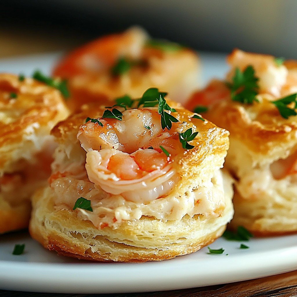 15-Minute Shrimp & Crab Biscuit Melts That Disappear Fast