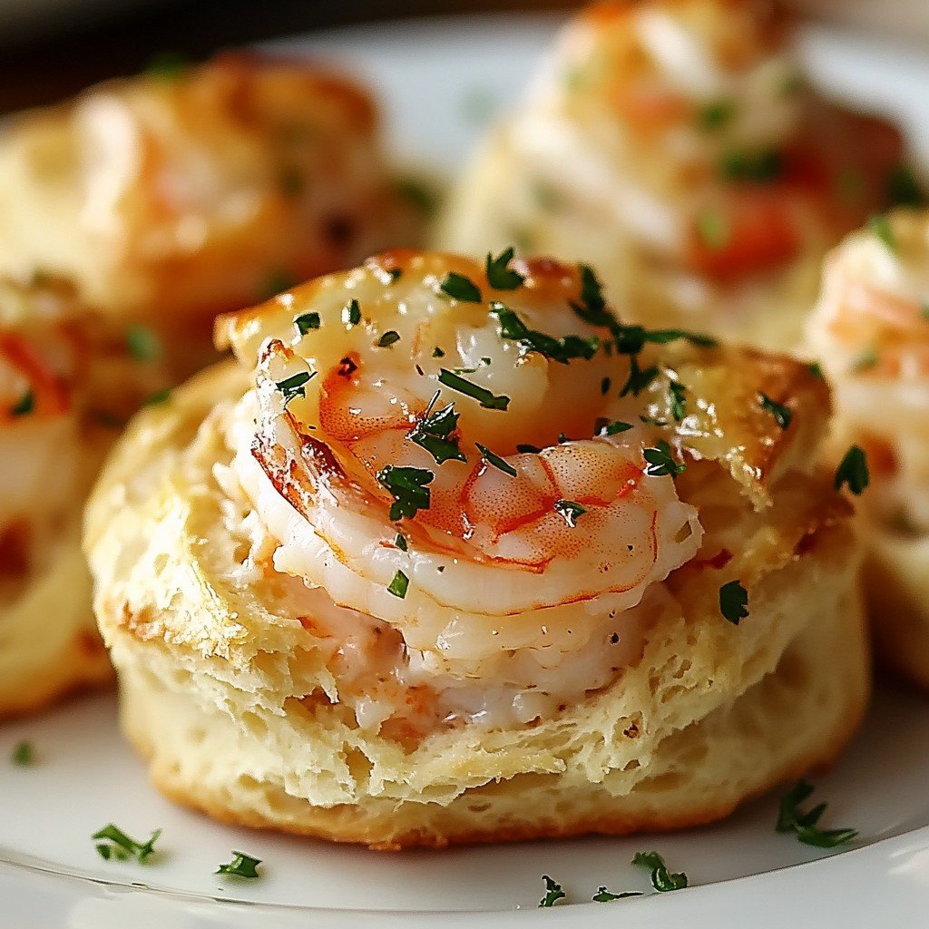 15-Minute Shrimp & Crab Biscuit Melts That Disappear Fast