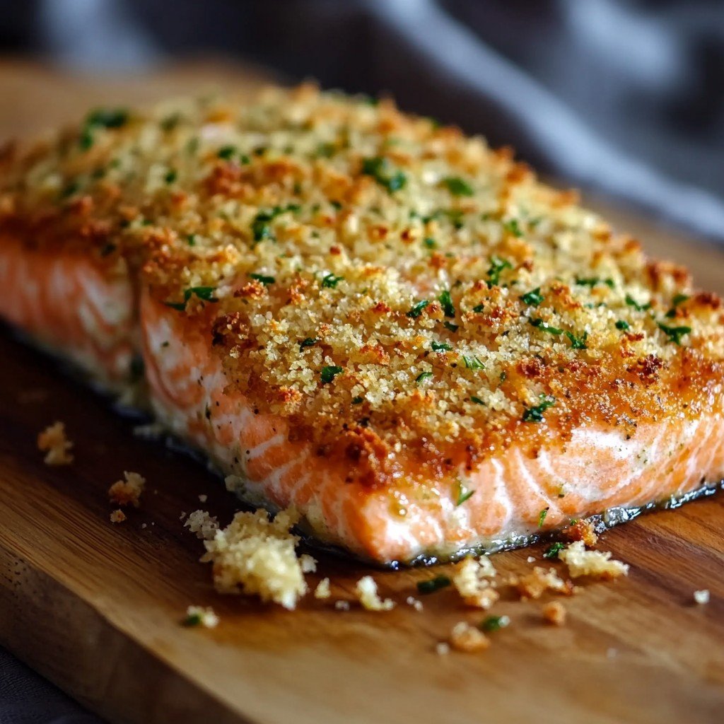 20-Minute Crispy Parmesan Crusted Baked Salmon