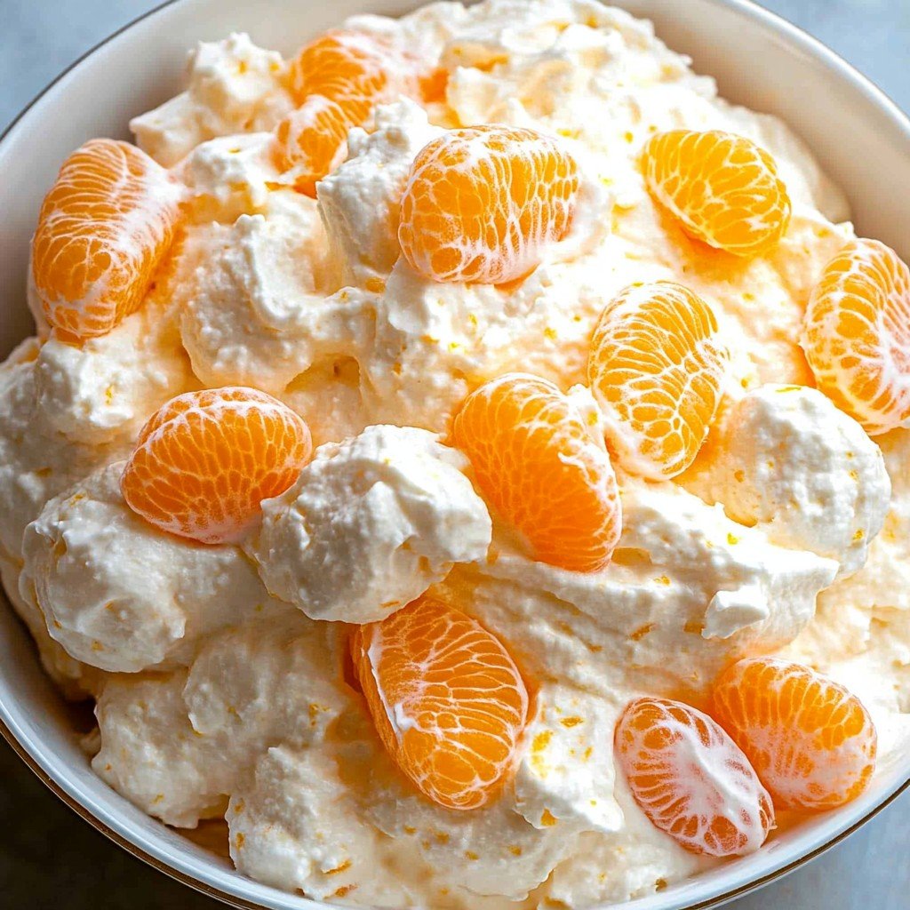 3-Step Orange Fluff Salad