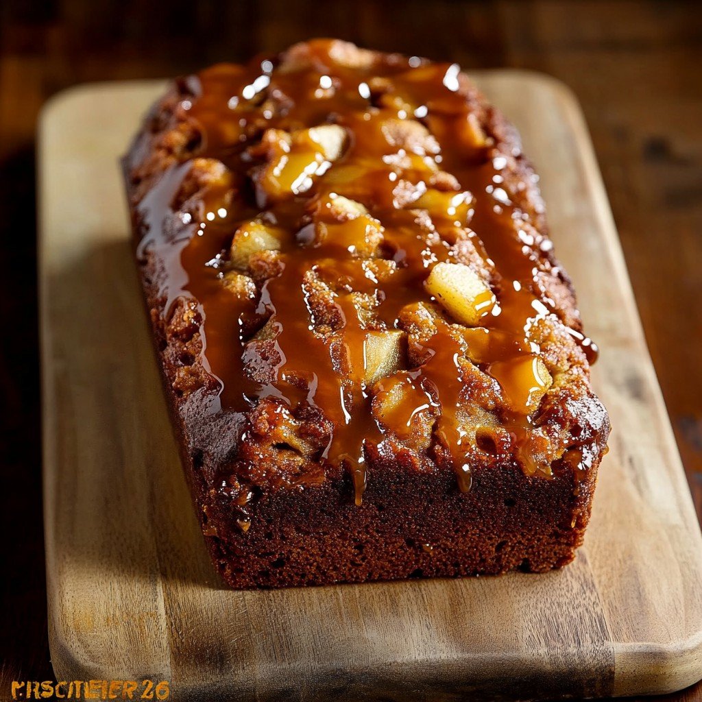 5-Ingredient Caramel Apple Fritter Bread You’ll Bake on Repeat