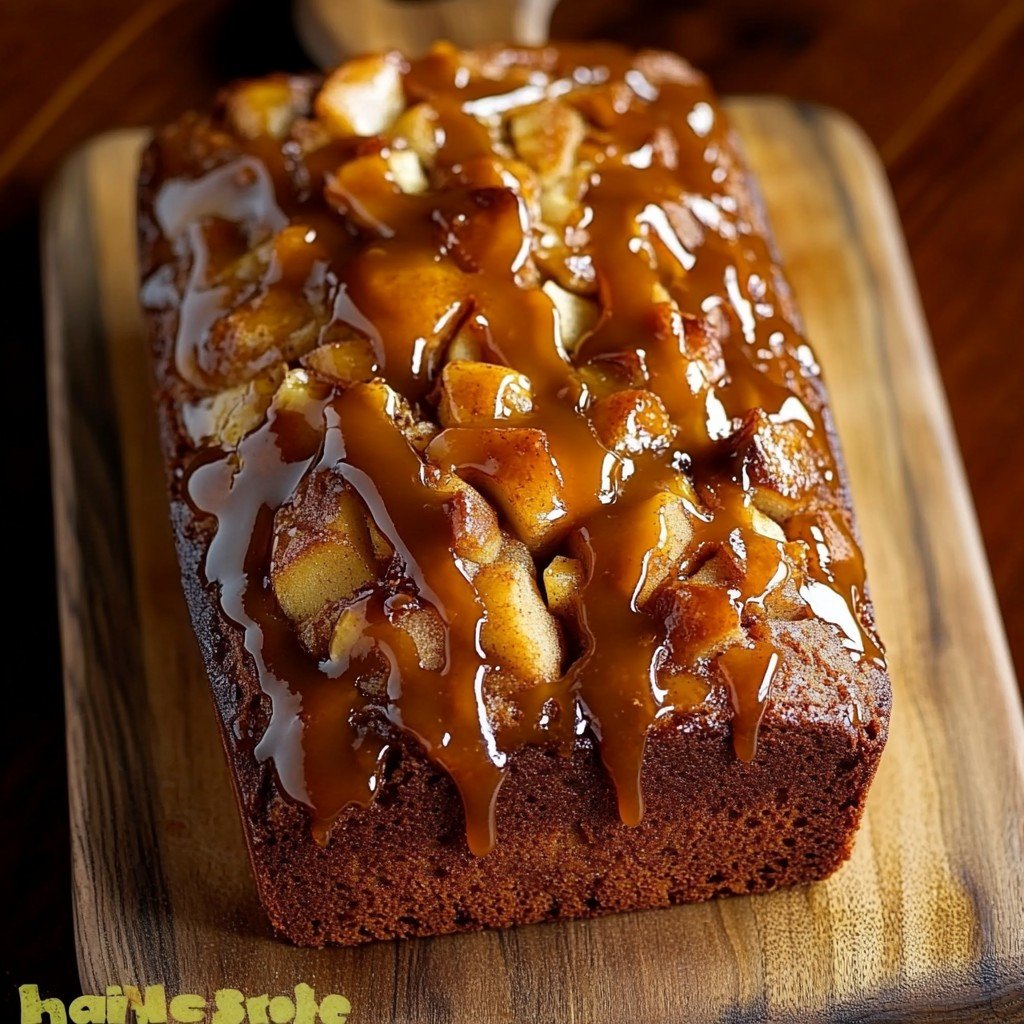 5-Ingredient Caramel Apple Fritter Bread You’ll Bake on Repeat