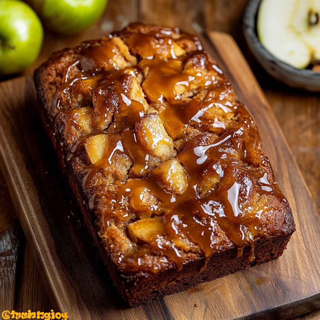 5-Ingredient Caramel Apple Fritter Bread You’ll Bake on Repeat