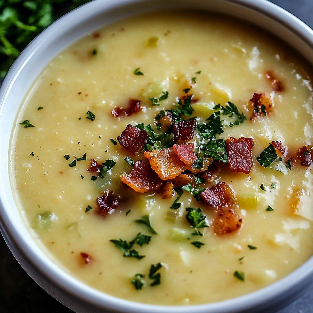Best Potato Leek Soup