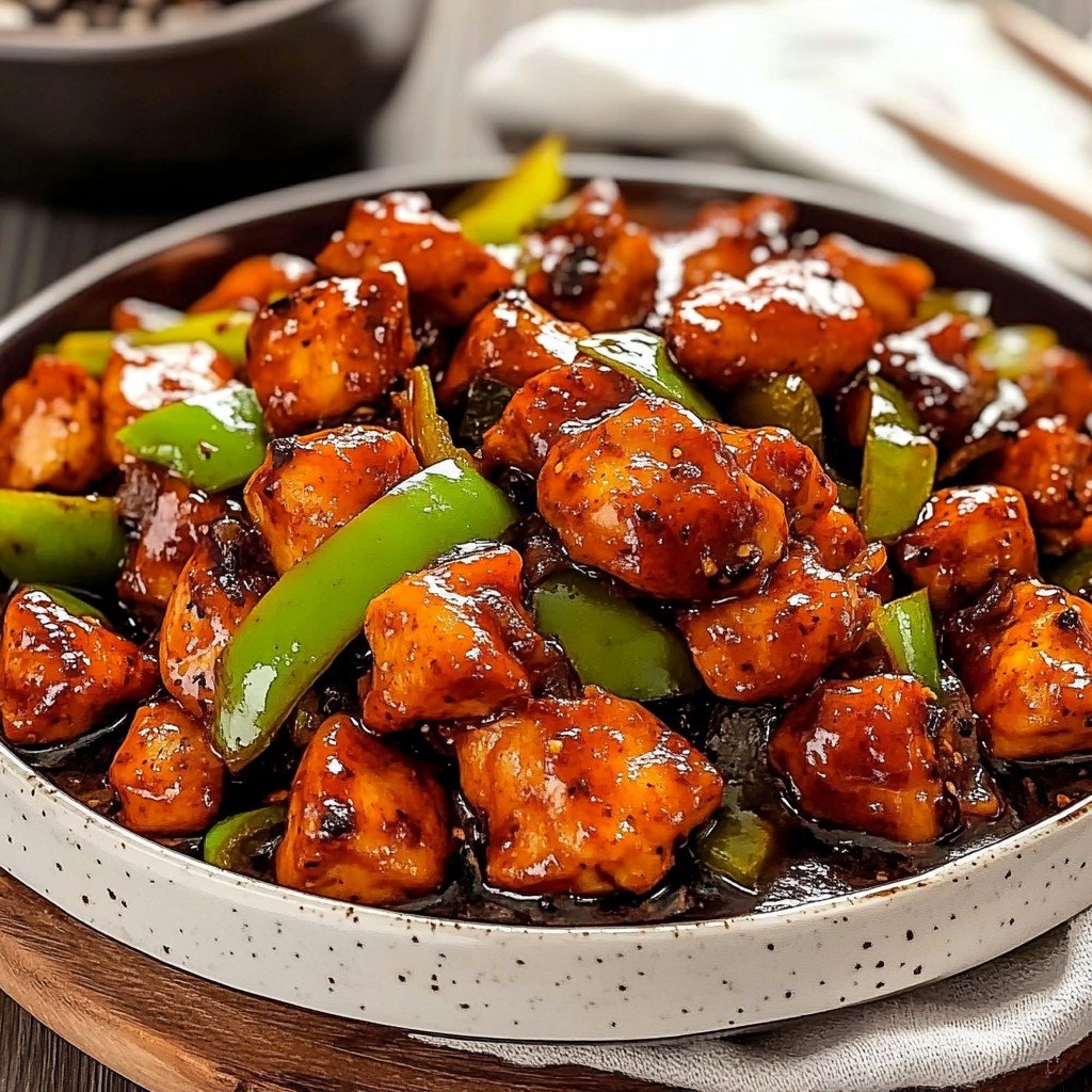 Black Pepper Chicken