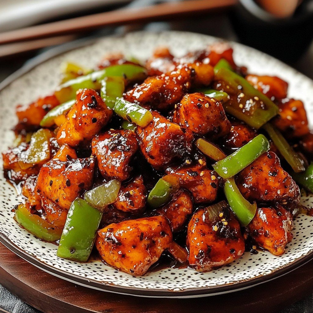 Black Pepper Chicken