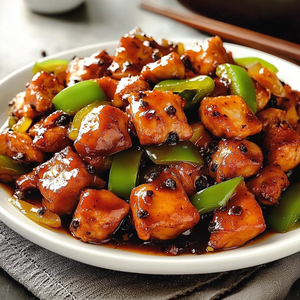 Black Pepper Chicken