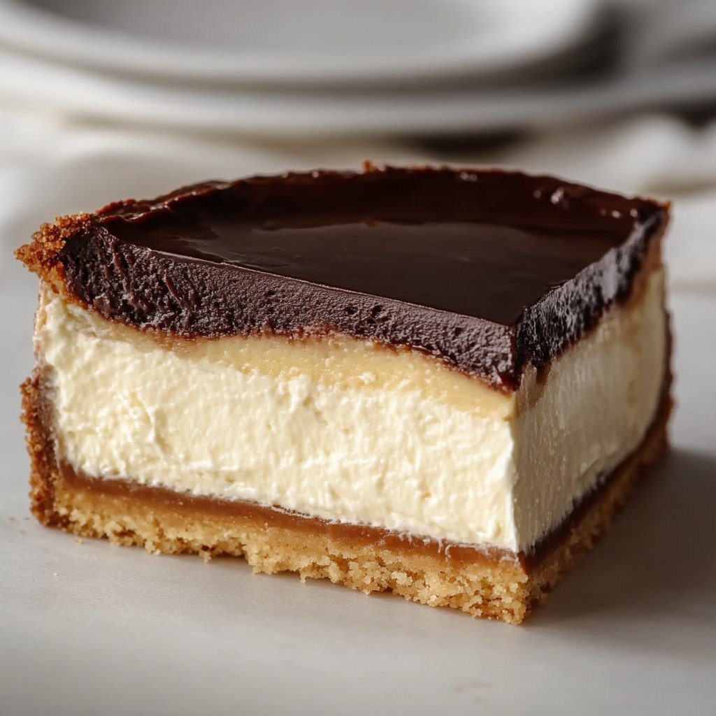 Boston Cream Pie Cheesecake