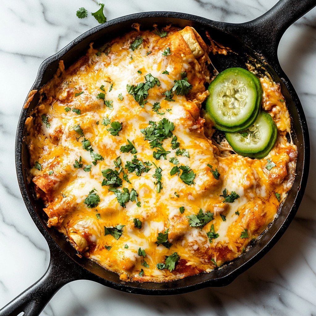 Chicken Enchilada Skillet