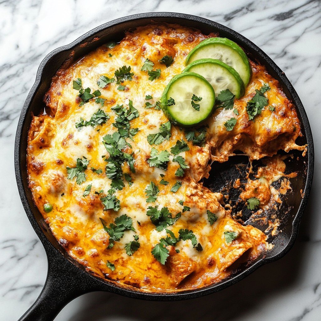 Chicken Enchilada Skillet