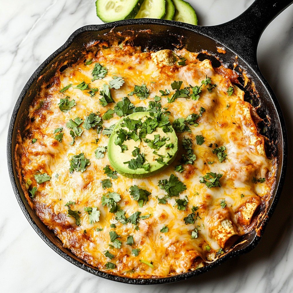 Chicken Enchilada Skillet