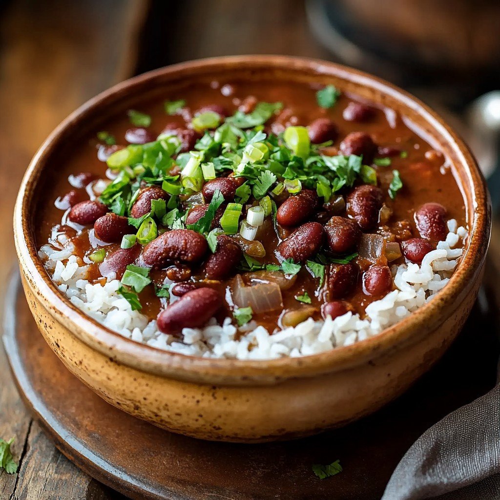 Classic Louisiana Red Beans & Rice in 40 Minutes – Comfort Food Favorite