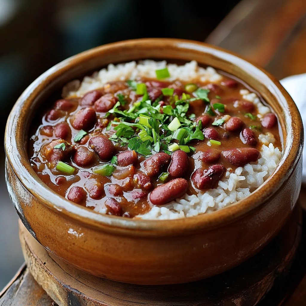 Classic Louisiana Red Beans & Rice in 40 Minutes – Comfort Food Favorite