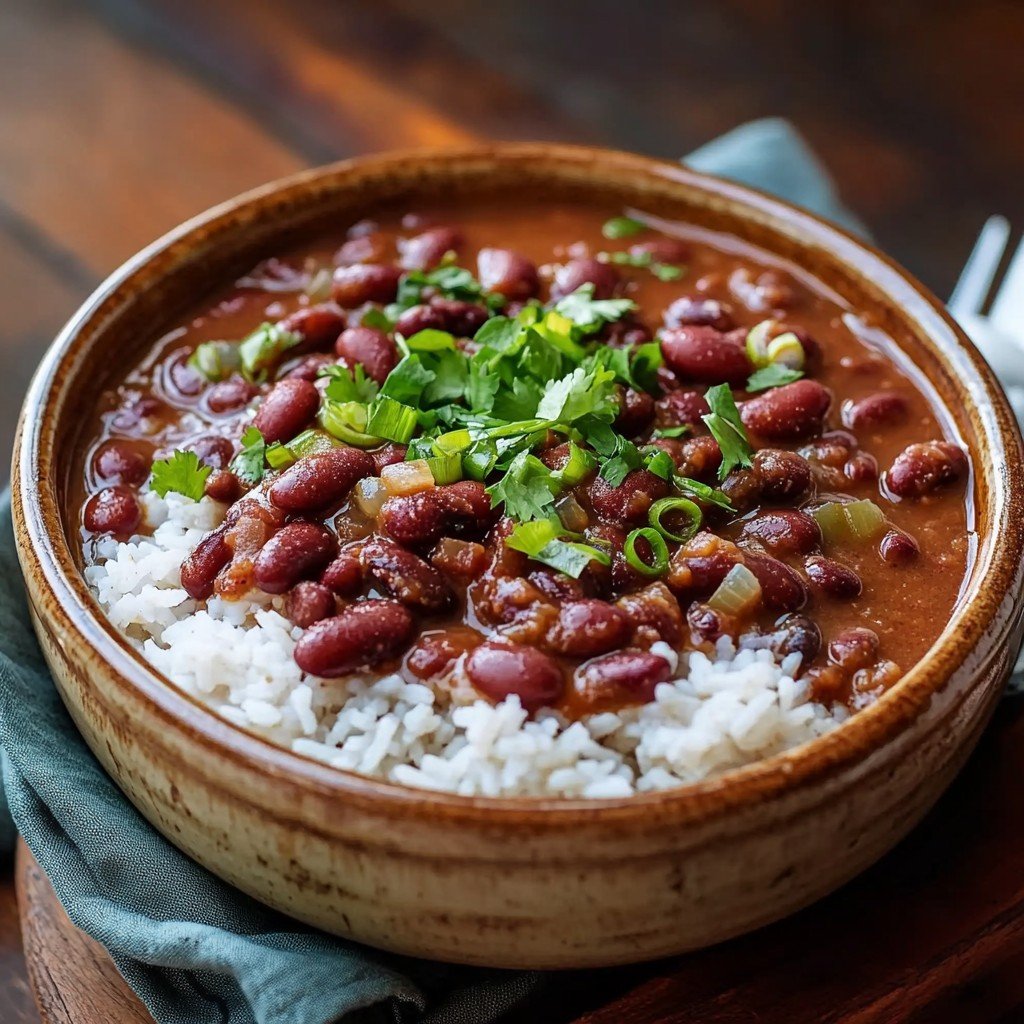 Classic Louisiana Red Beans & Rice in 40 Minutes – Comfort Food Favorite